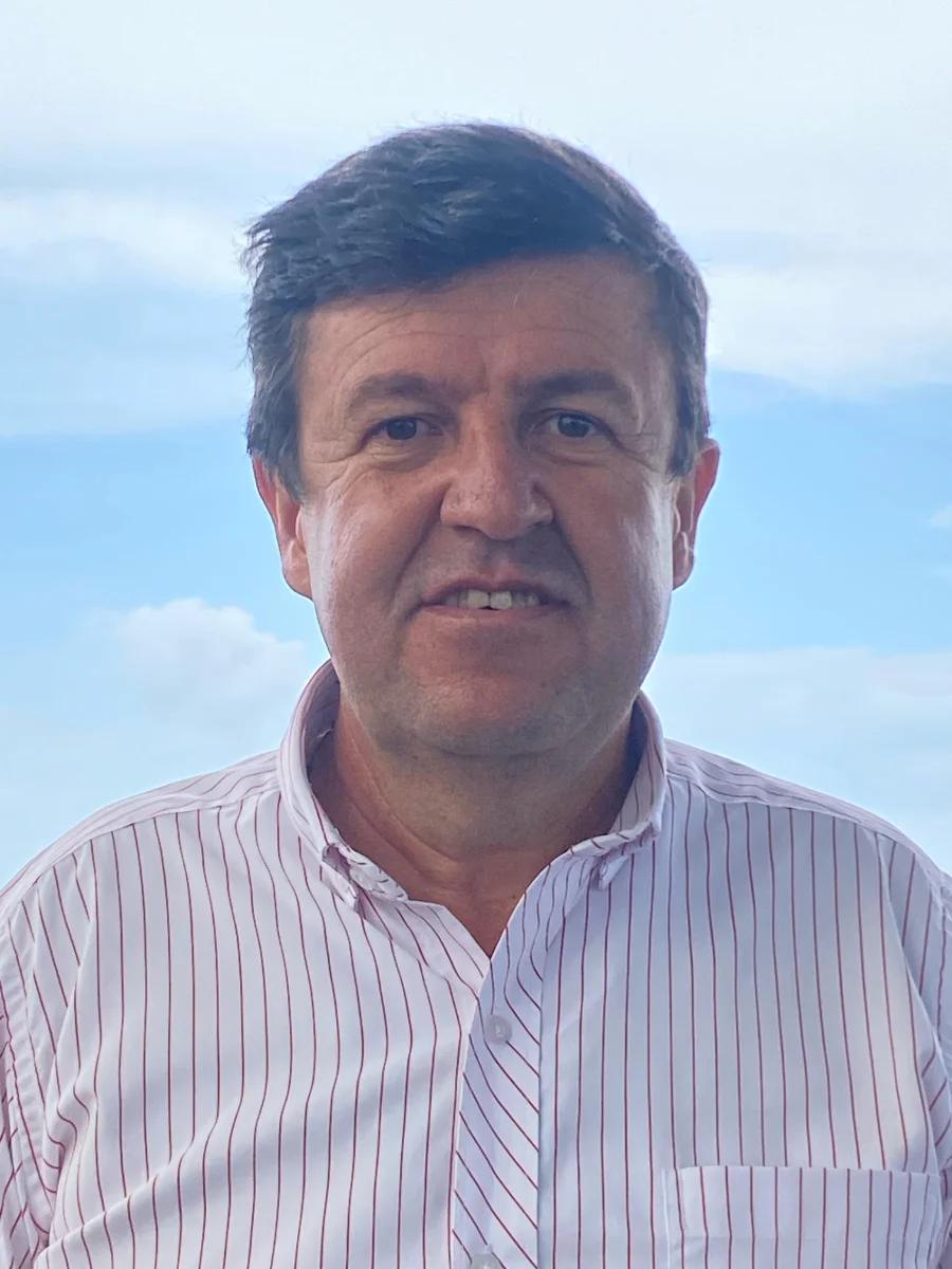 Ferney Macias on his farm in Pital, Huila