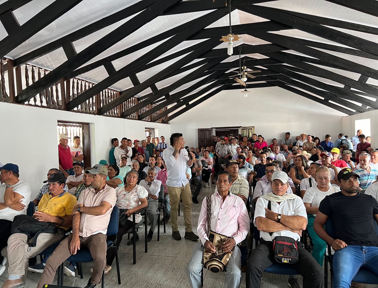 A program session with growers
